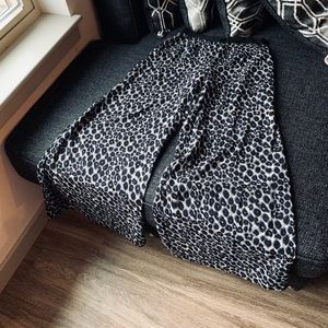 Forever 21 Leopard Wide Leg Pants | size XS